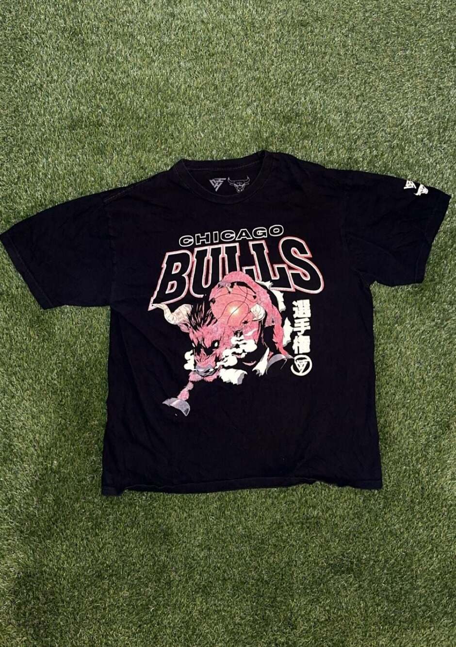 Hypland x NBA Chicago Bulls Anime Style Graphic T-Shirt